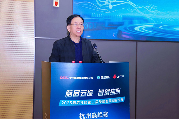 中國神經科學學會類腦智能分會、清華大學類腦計算研究中心主任施路平教授總結發言