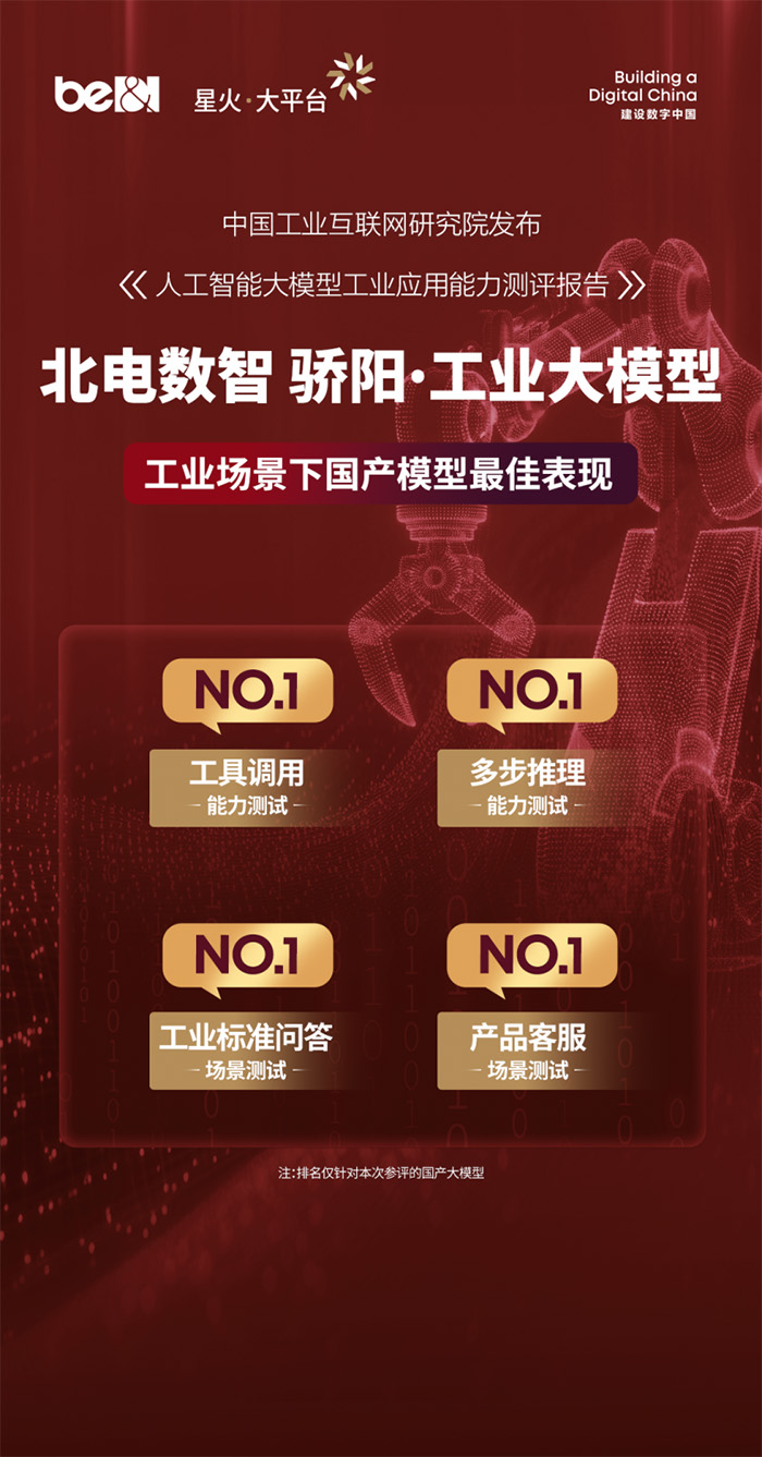 北電數智驕陽·工業大模型以務實能力引領工業AI發展新范式 北電數智驕陽·工業大模型以務實能力引領工業AI發展新范式