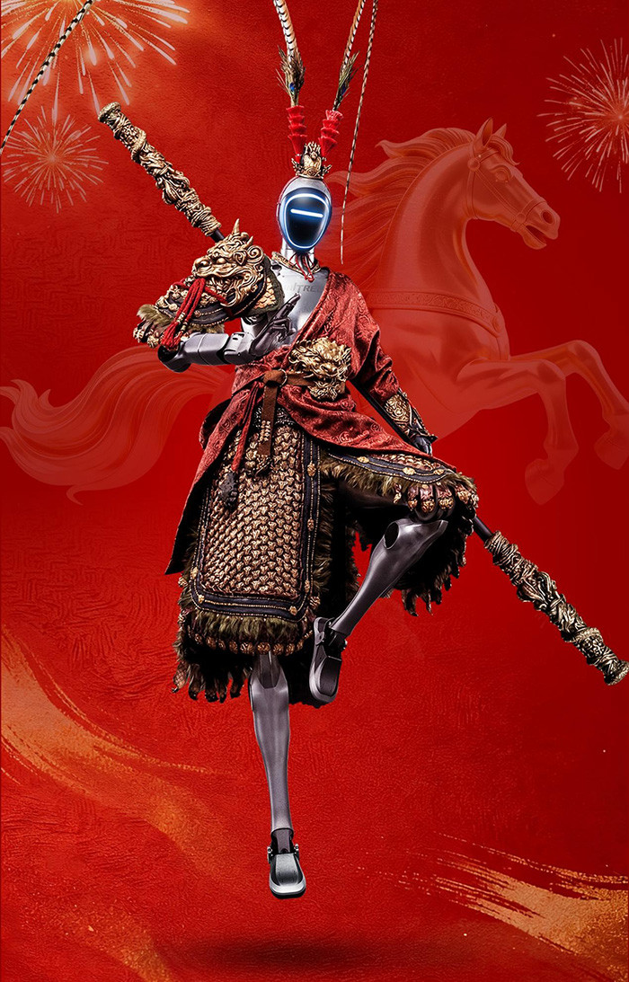 以武會春,宇樹春晚機器人馬年秀出“賽博真功夫” 以武會春,宇樹春晚機器人馬年秀出“賽博真功夫”