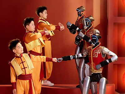 以武會春，宇樹春晚機器人馬年秀出“賽博真功夫”